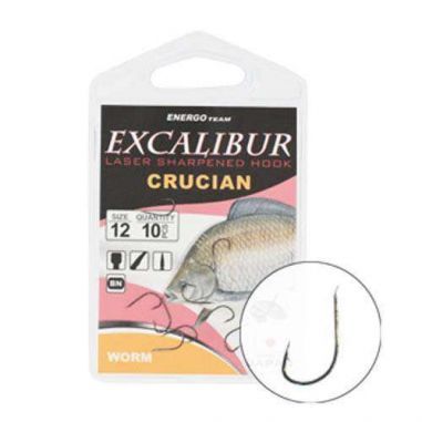 Carlige Caras Excalibur Crucian nr.14 10buc EnergoTeam