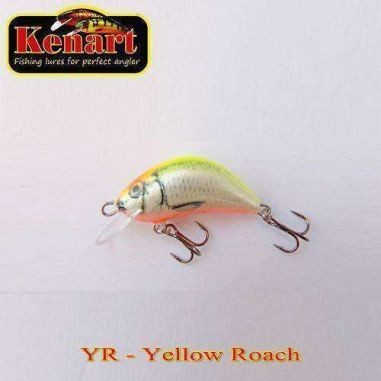 Vobler Kenart Hunter Yellow Roach 4cm 4g
