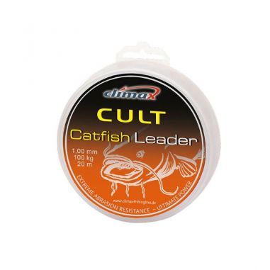 Fir Textil Climax Cult Catfish Leader Yellow 1.30mm 20m 135kg Climax