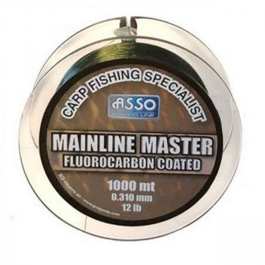 Fir pentru Crap Asso Mainline Master Green 0.30mm 1000m 5.44kg