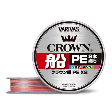 Fir Textil Varivas Crown Fune PE X8 0.405mm 300m 38kg Varivas