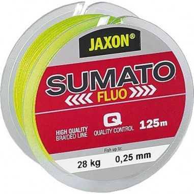 Fir Textil Pescuit Jaxon Sumato Fluo 0.25mm 125m 28kg Jaxon