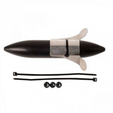 Pluta Somn Zeck Propeller U-Float Solid Black 30g Zeck