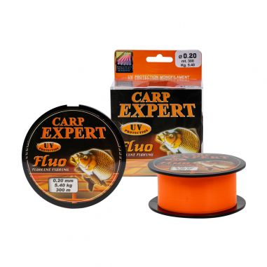Fir Carp Expert UV Fluo-Orange 0.25mm 300m 8.9kg Carp Expert Baits